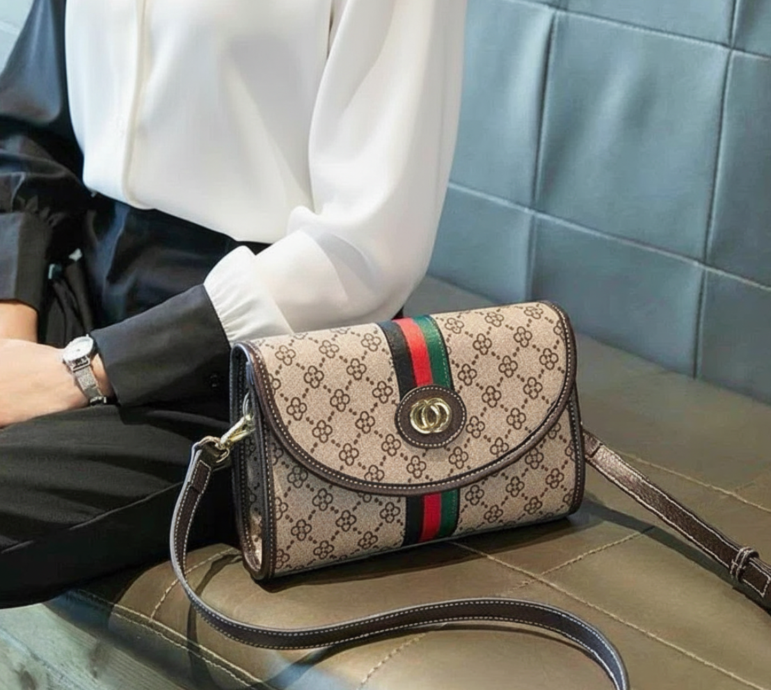 Luxury Canvas Shoulder Bag